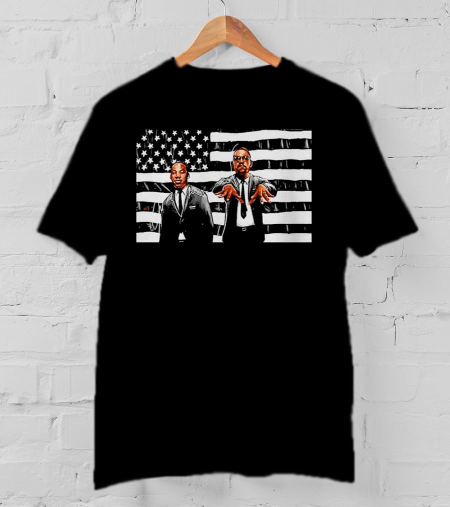 Martin And Malcolm Outcast Stankonia Black And White Stripes T-Shirt