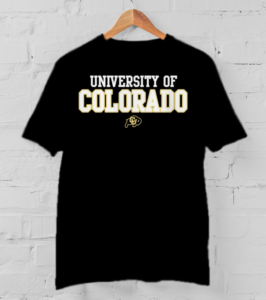 University Of Colorado Buffaloes Football CU T-Shirt