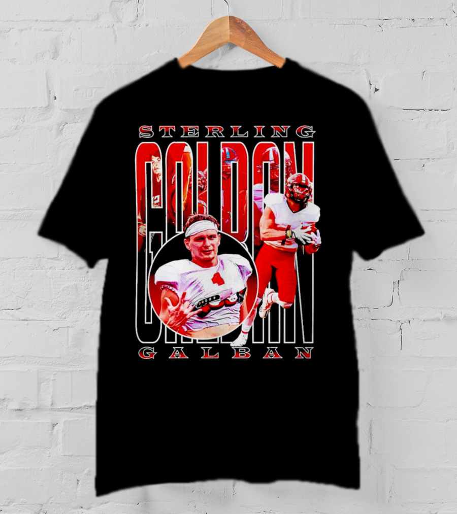 Sterling Galban Jacksonville State Gamecocks Football Star Receiver T-Shirt