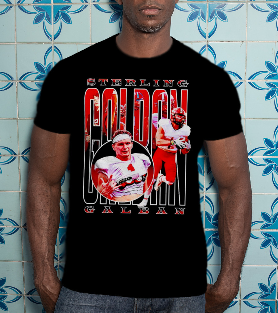 Sterling Galban Jacksonville State Gamecocks Football Star Receiver T-Shirt