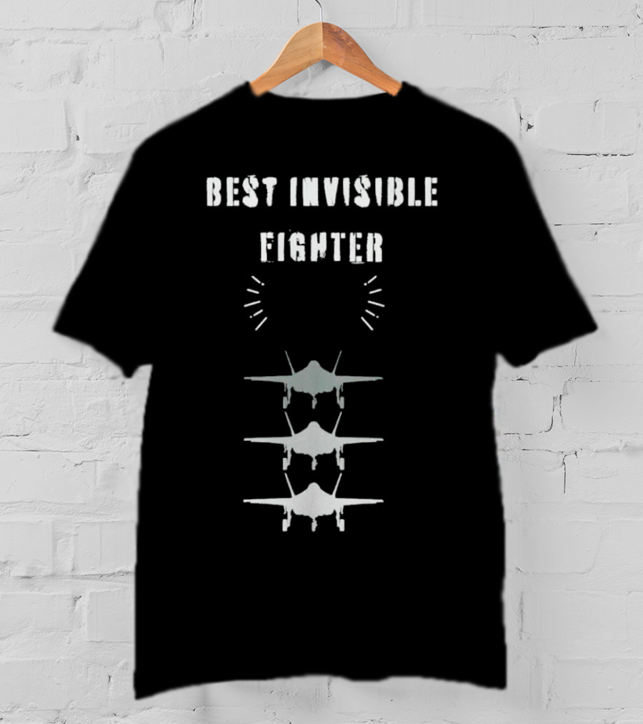 Best Invisible Fighter Jet Trio T-Shirt