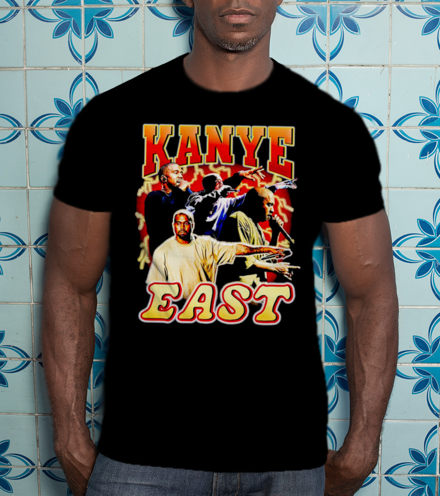 Kanye East Vintage Concert Collage T-Shirt