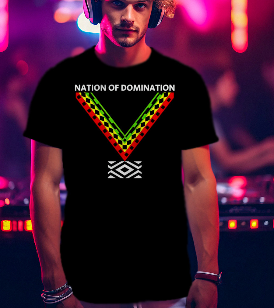 Nation Of Domination Zigzag T-Shirt