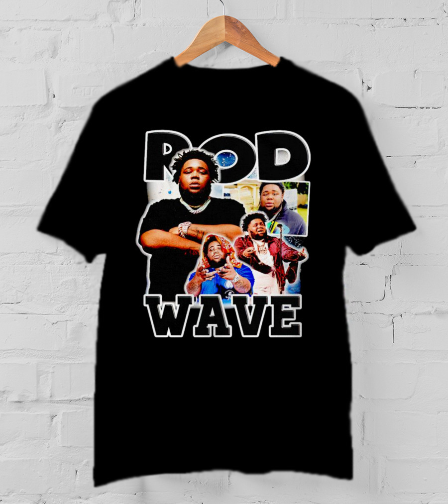 Rod Wave Vintage Collage Hip Hop T-Shirt