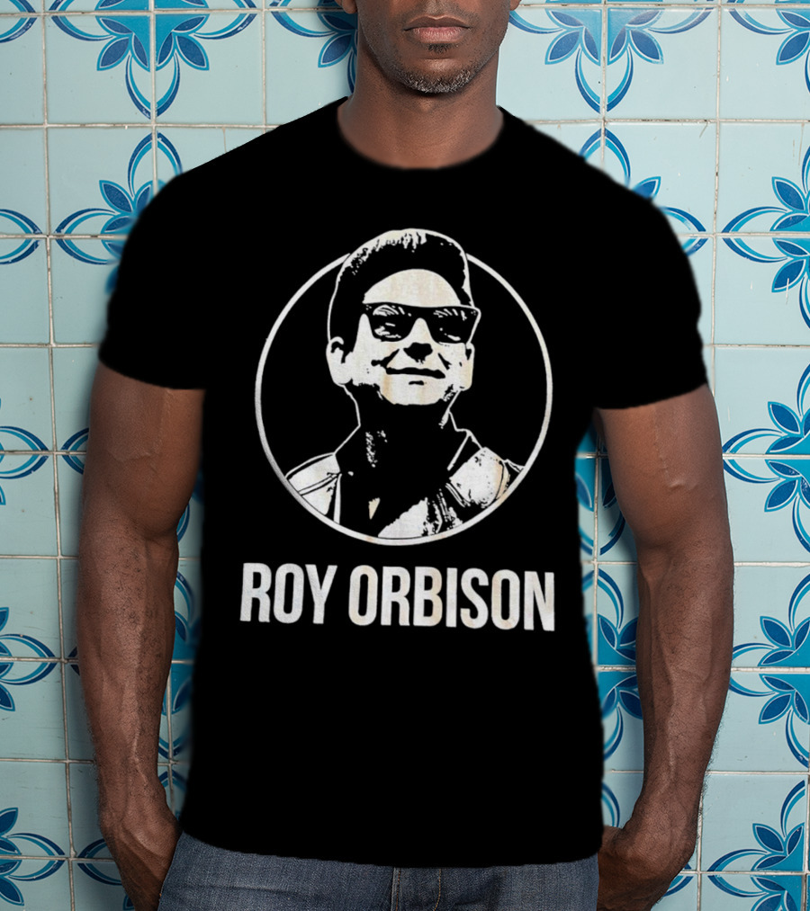 Roy Orbison Iconic Circle Sunglasses T-Shirt