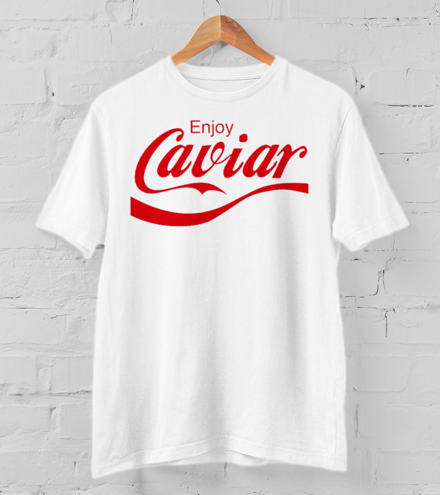 Enjoy Caviar Coca-Cola T-Shirt