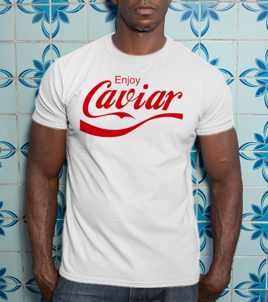 Enjoy Caviar Coca-Cola T-Shirt