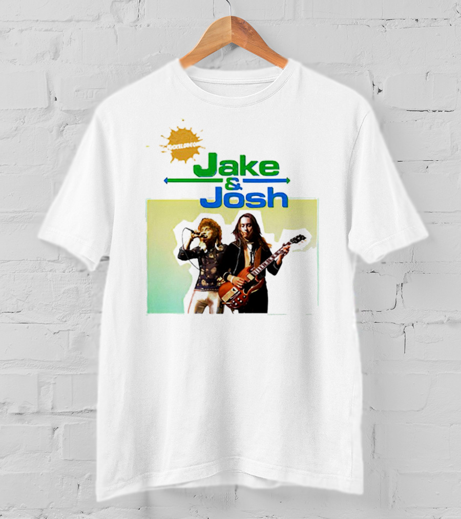 Nickelodeon Jake And Josh Rock Music Duo T-Shirt