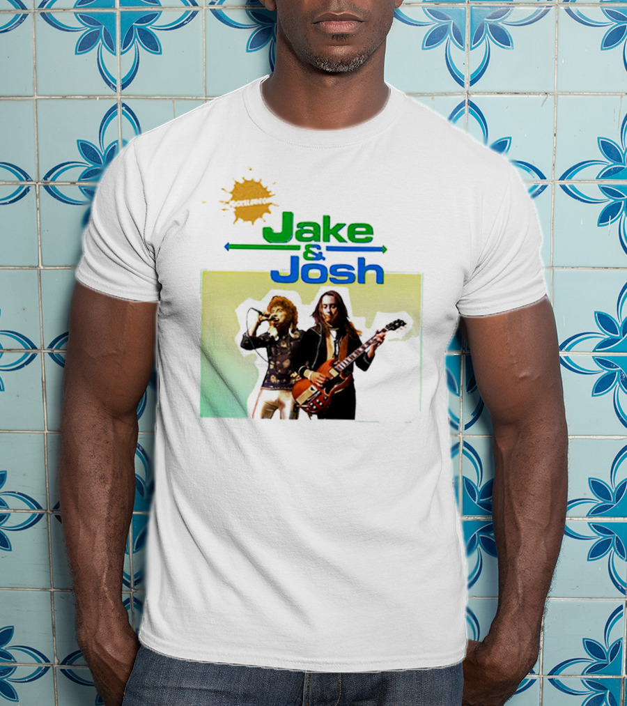 Nickelodeon Jake And Josh Rock Music Duo T-Shirt