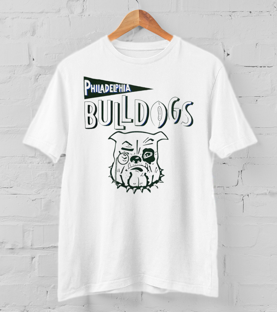 Philadelphia Bulldogs Bulldogs Football T-Shirt