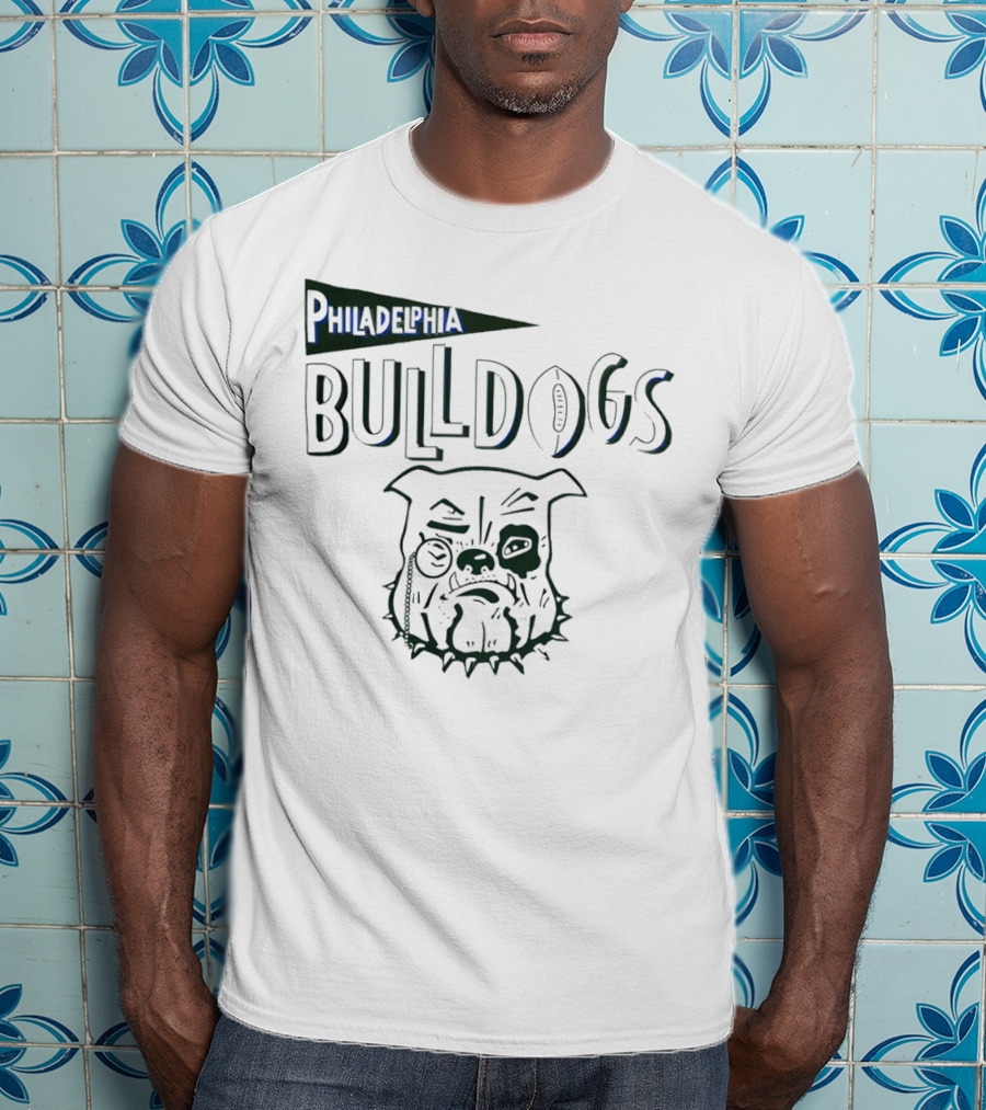 Philadelphia Bulldogs Bulldogs Football T-Shirt
