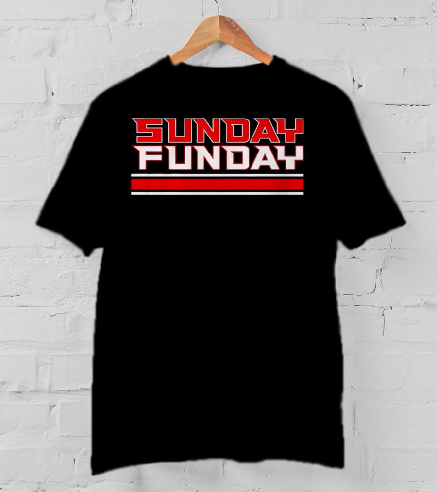 Sunday Funday Atlanta Falcons Football T-Shirt