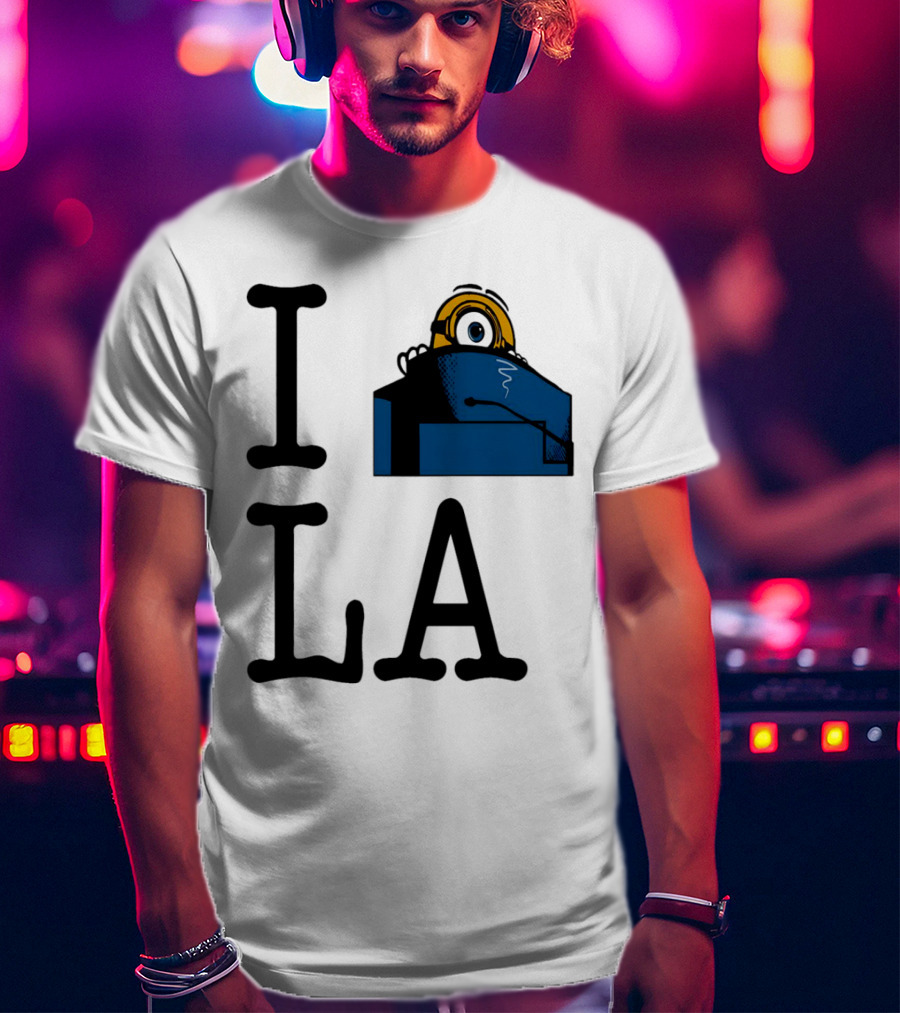 I Minion Yellow Guy LA T-Shirt