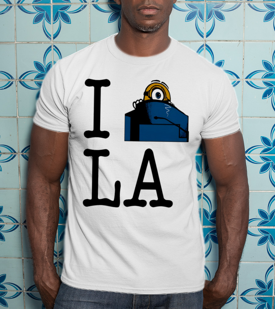 I Minion Yellow Guy LA T-Shirt