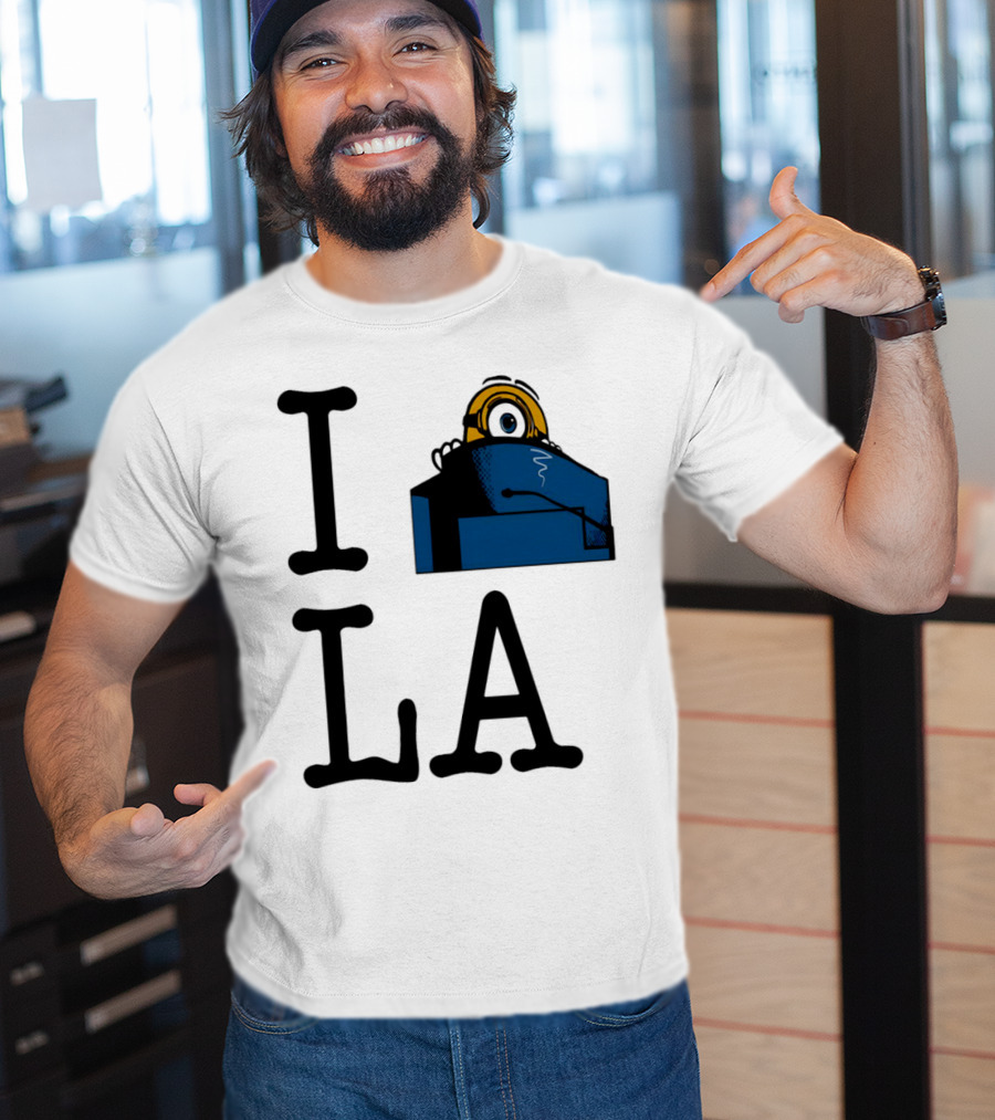 I Minion Yellow Guy LA T-Shirt