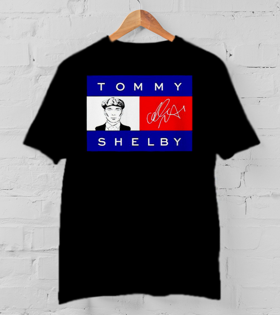 Tommy Shelby Peaky Blinders Signature Iconic T-Shirt