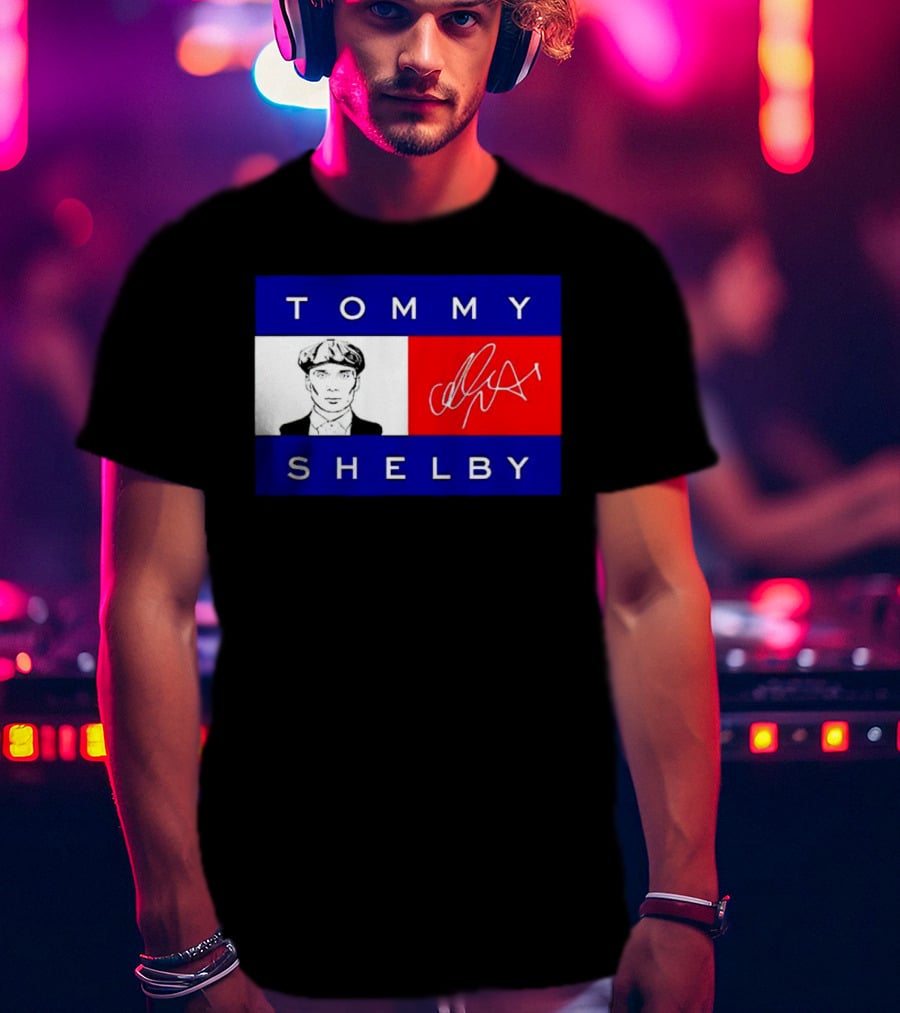 Tommy Shelby Peaky Blinders Signature Iconic T-Shirt