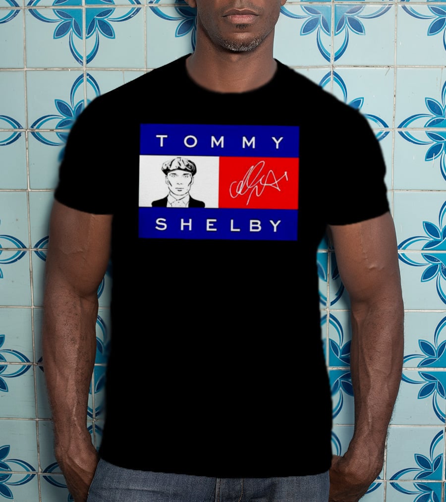 Tommy Shelby Peaky Blinders Signature Iconic T-Shirt