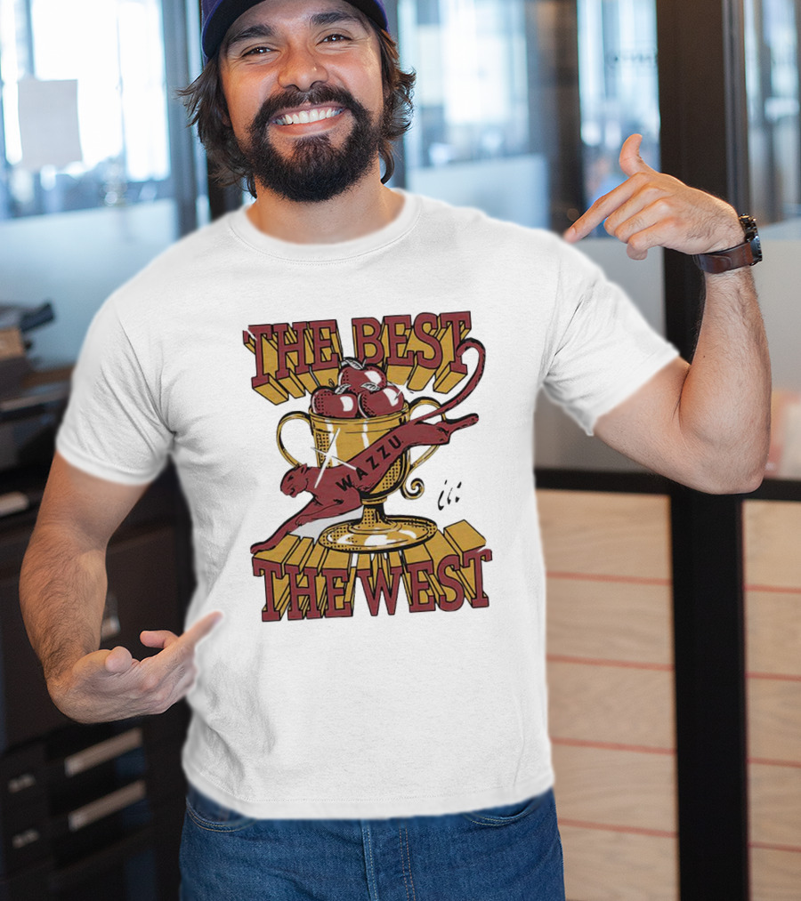 Wazzu The Best In The West Trophy Panther T-Shirt