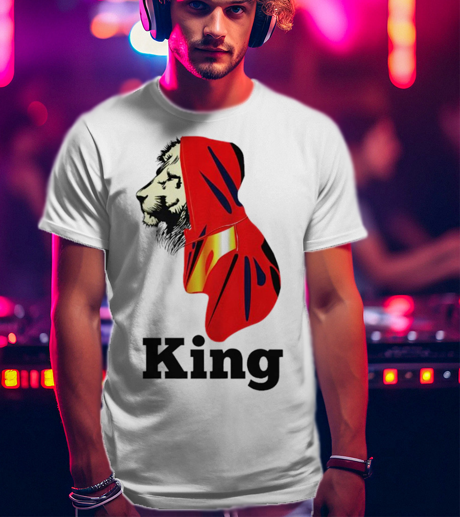 Jordan Travis King Lion In T-Shirt