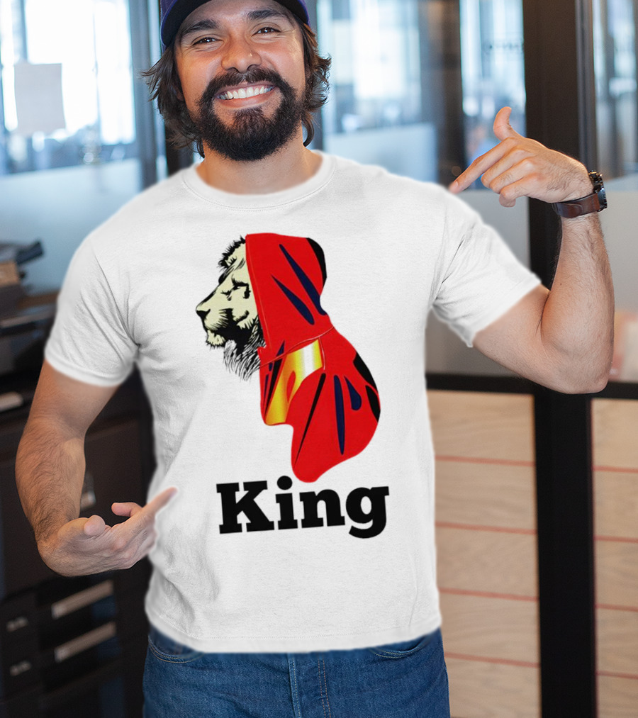 Jordan Travis King Lion In T-Shirt