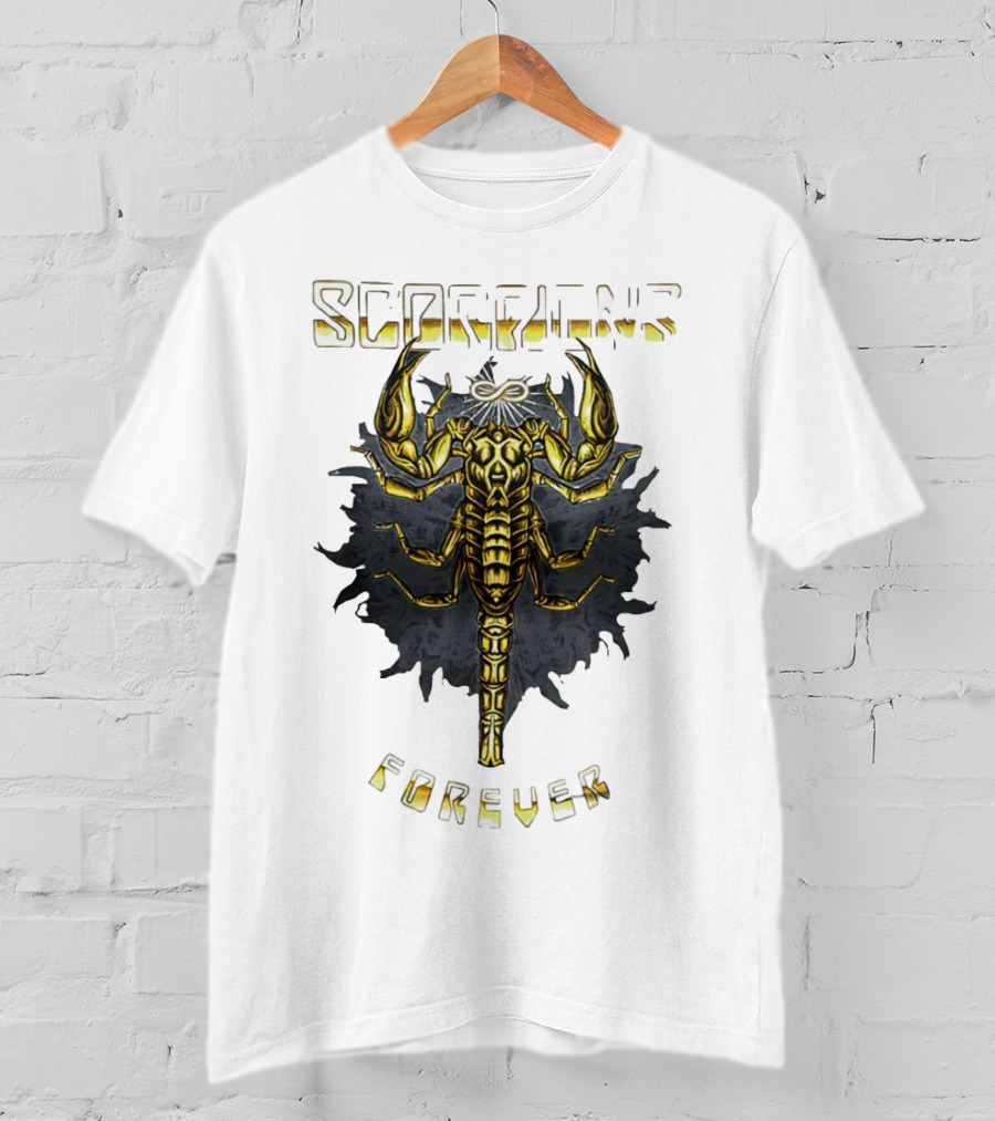 Scorpions Forever Metallic Rock T-Shirt