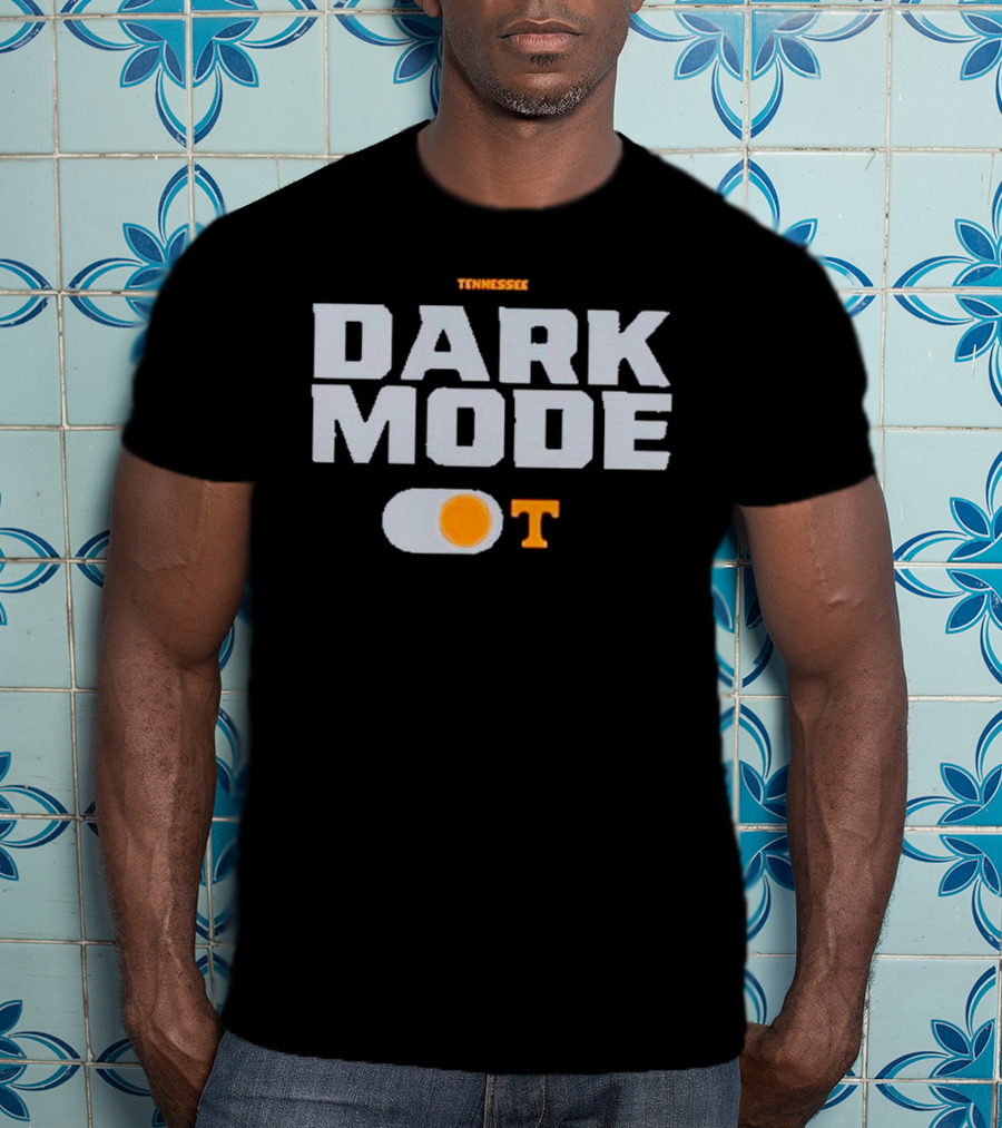 Tennessee Volunteers Dark Mode T With Switch T-Shirt