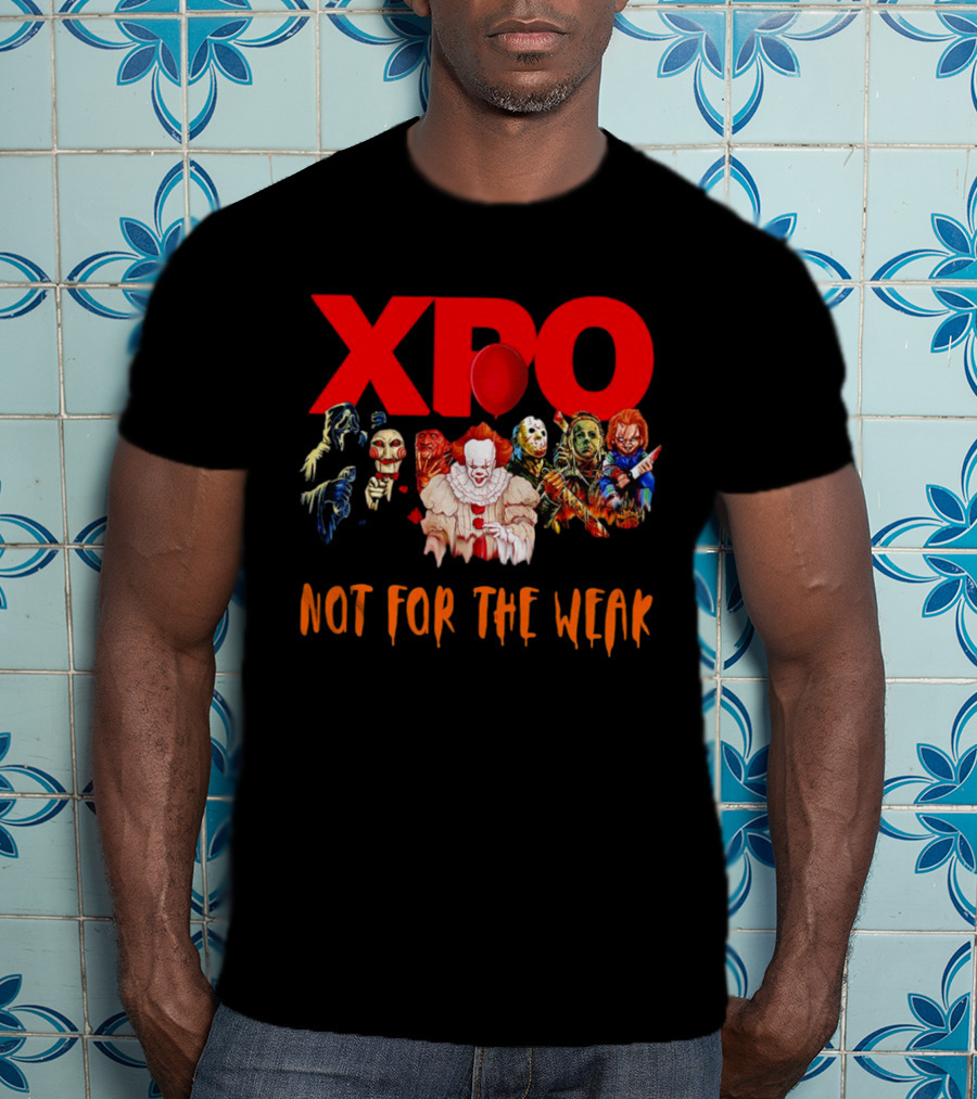 XPO Horror Icons Not For The Weak T-Shirt