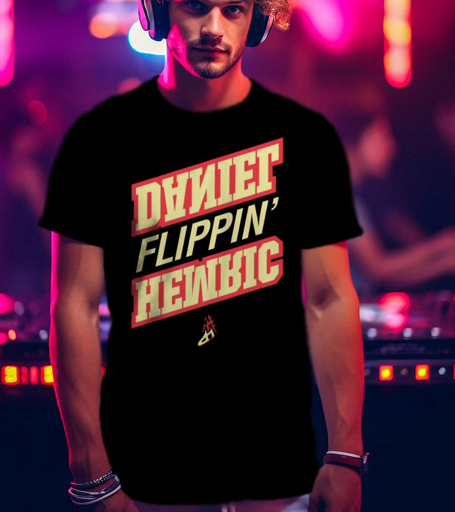 Daniel Hemric Flippin' Hemric Racing Flame T-Shirt