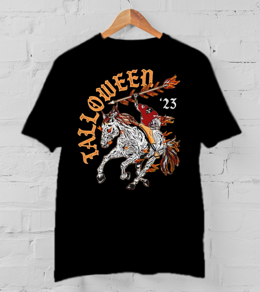 Florida State Seminoles Halloween 23 Flaming Spear Rider T-Shirt