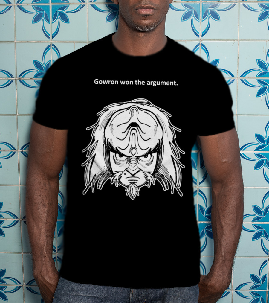Gowron Won The Argument Star Trek Klingon Warrior T-Shirt