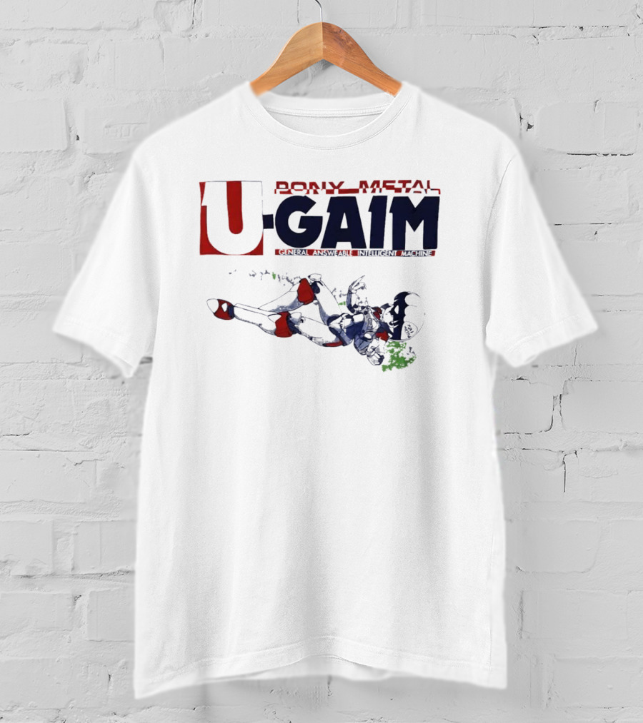 Pony Metal U-Gaim Robot Anime T-Shirt