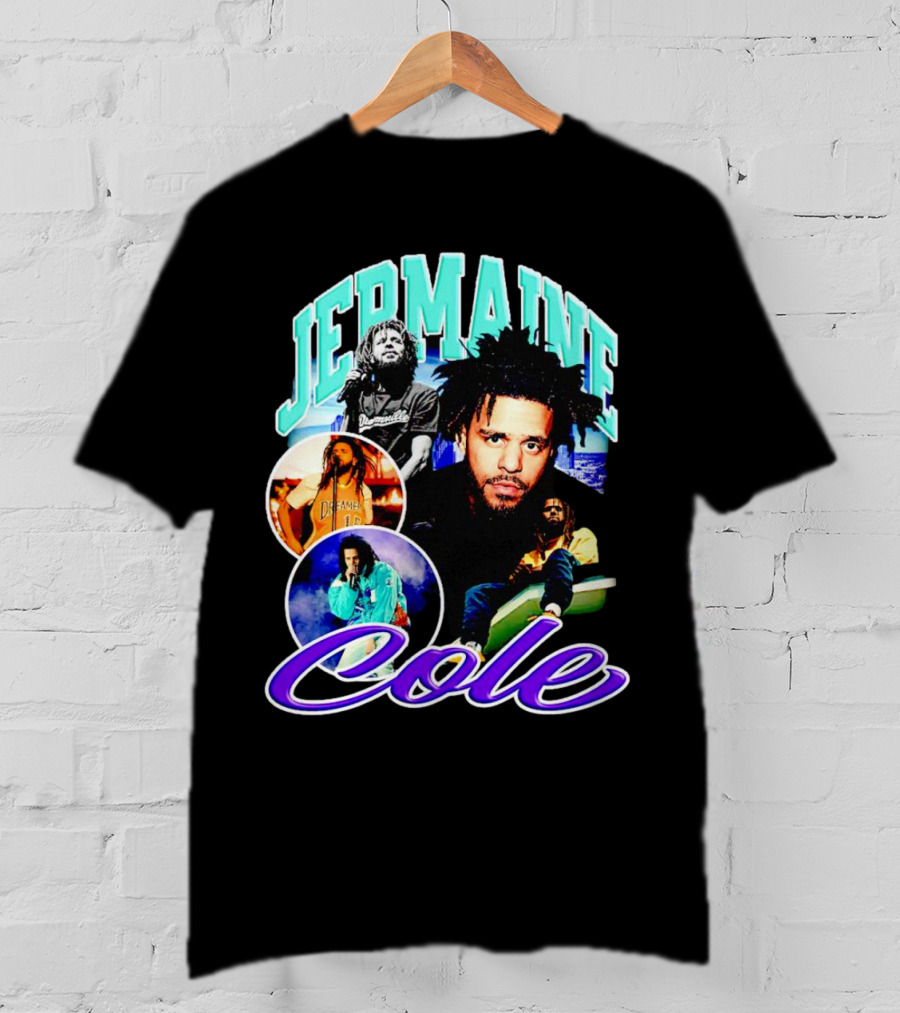 Jermaine Cole Vintage Collage T-Shirt