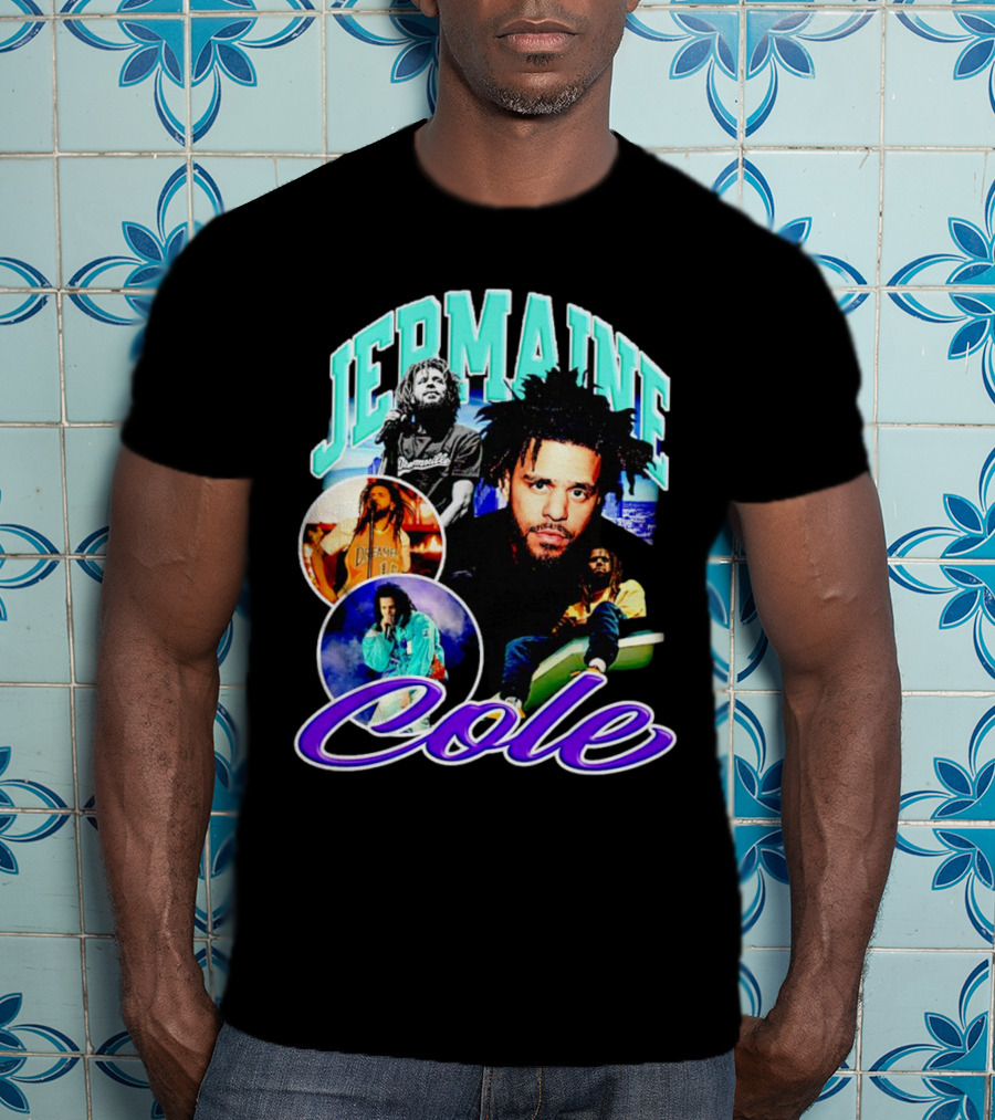 Jermaine Cole Vintage Collage T-Shirt