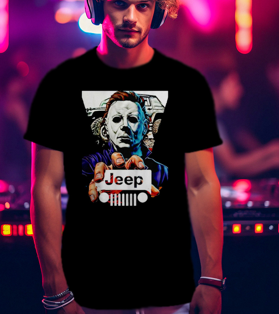 Michael Myers Jeep Iconic Crossover T-Shirt