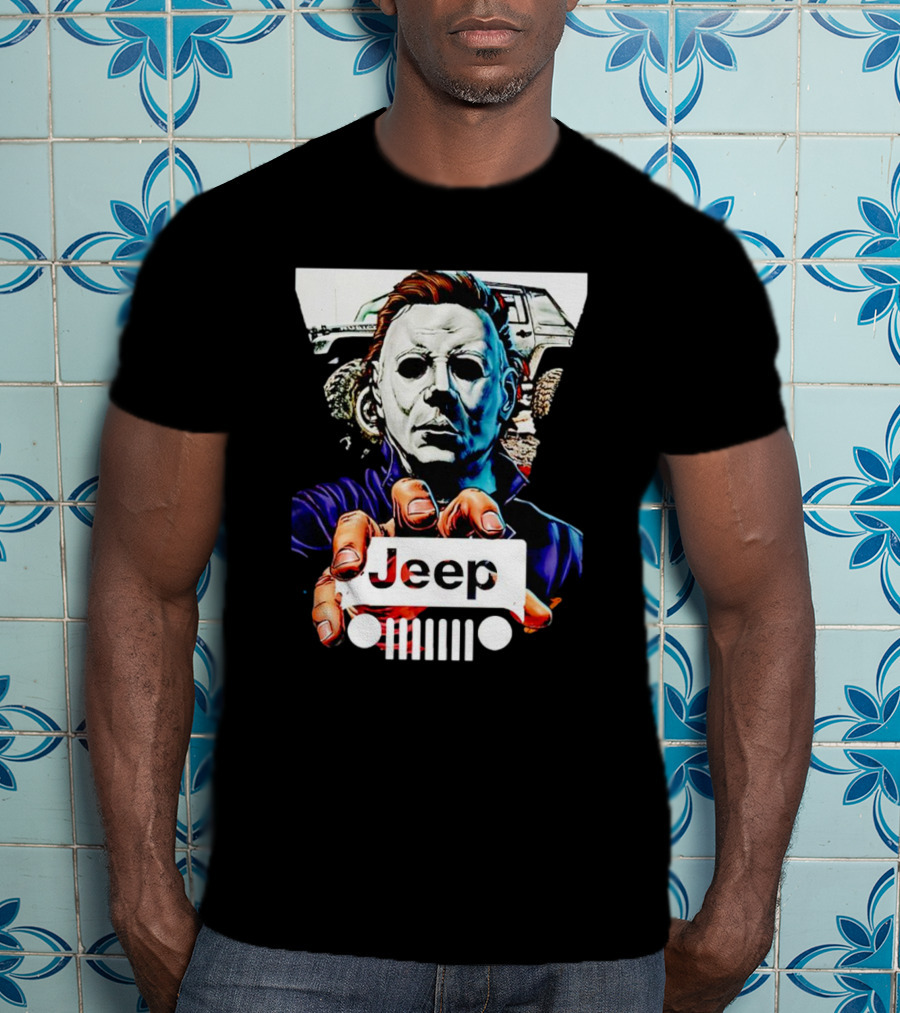 Michael Myers Jeep Iconic Crossover T-Shirt