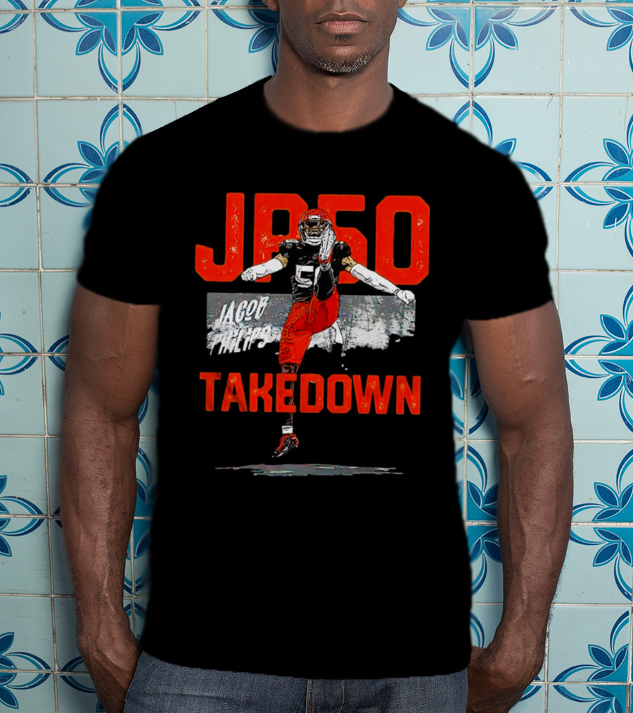 Jacob Phillips JP50 Cleveland Browns Takedown T-Shirt