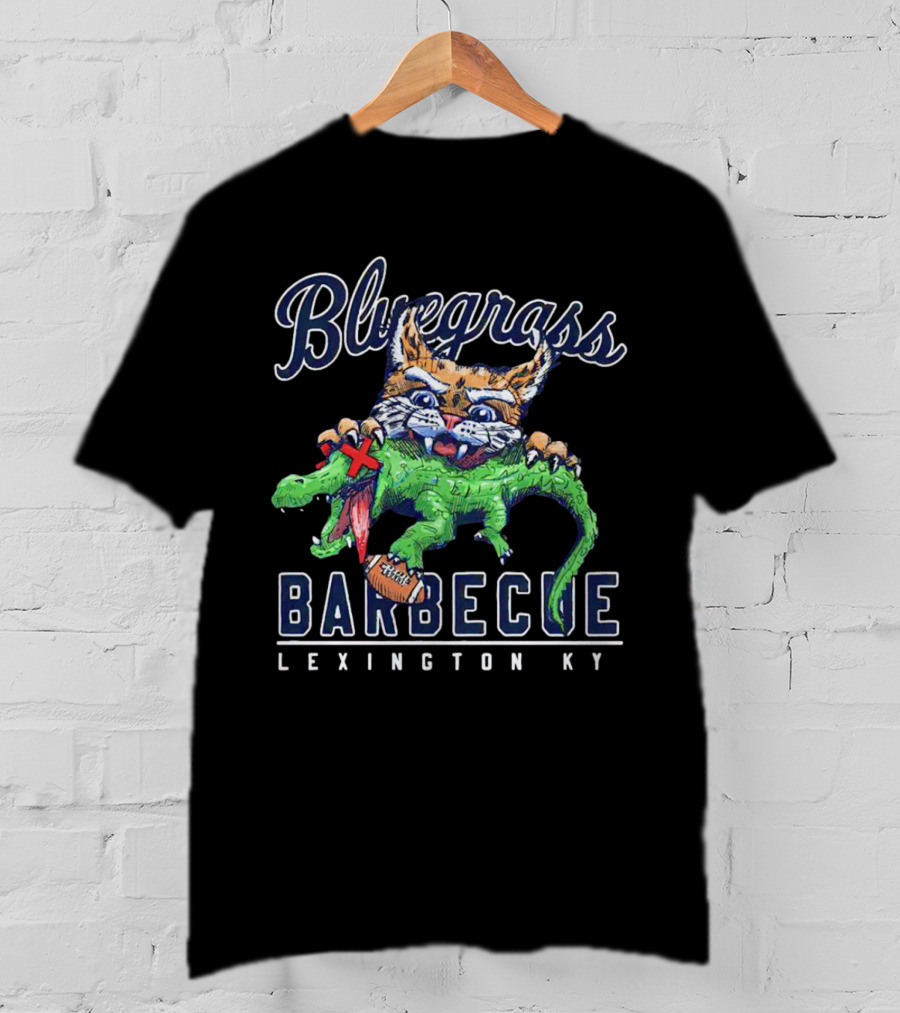 Kentucky Wildcats Bluegrass Barbecue Lexington KY Football Gator Rivalry T-Shirt