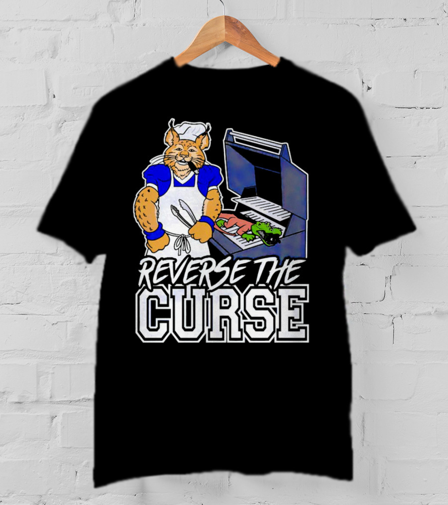 Reverse The Curse Kentucky Wildcats Florida Gators Barbecue Grill Rivalry T-Shirt