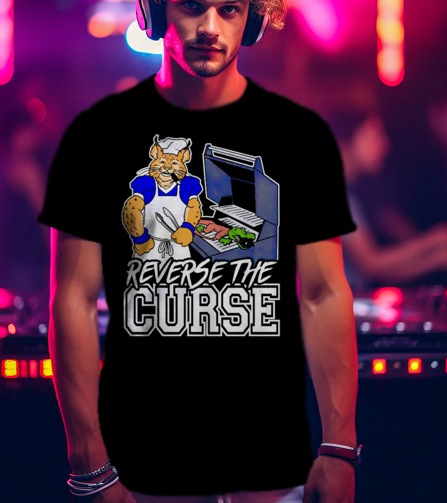 Reverse The Curse Kentucky Wildcats Florida Gators Barbecue Grill Rivalry T-Shirt