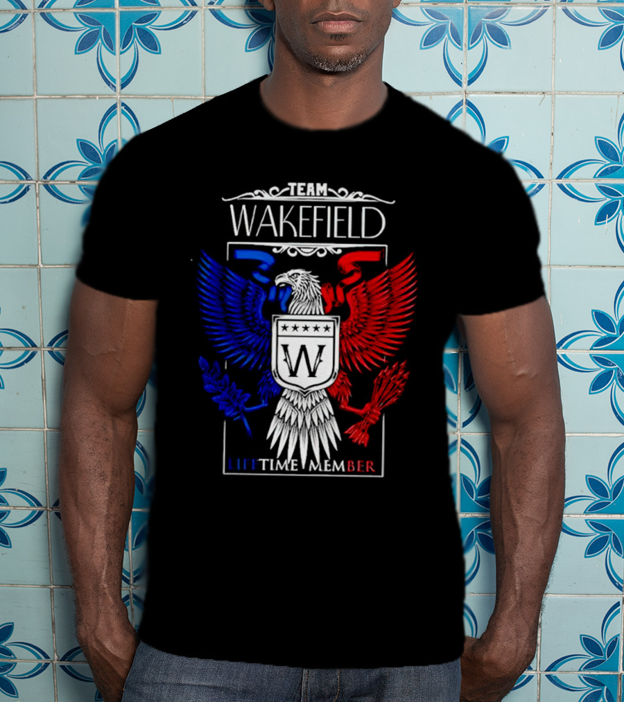 Team Wakefield Lifetime Member Eagle Crest T-Shirt