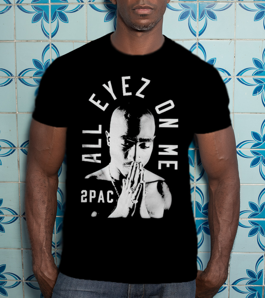 All Eyez On Me 2Pac Iconic Album Cover T-Shirt