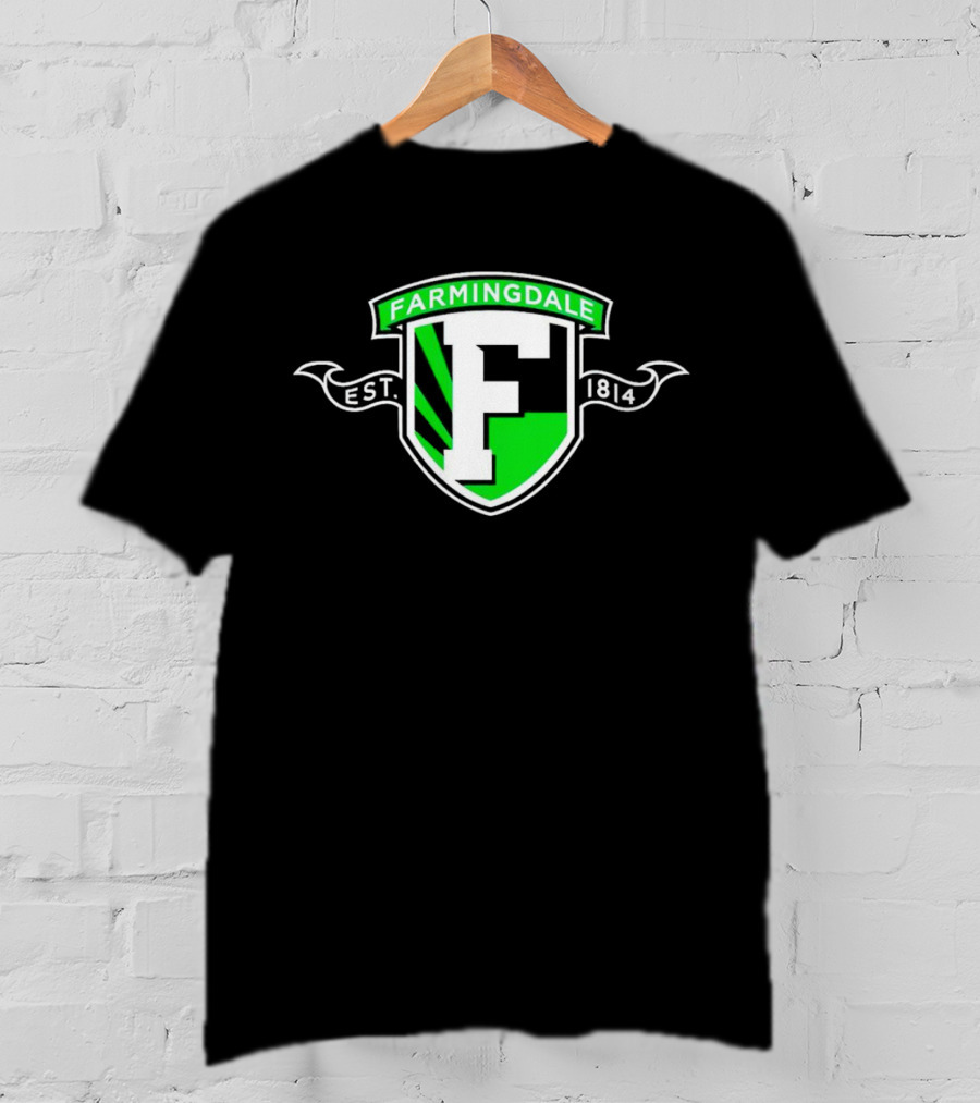 Farmingdale F Crest Est 1814 T-Shirt