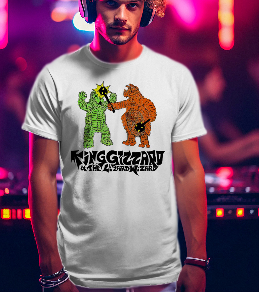 King Gizzard And The Lizard Wizard Monstrous Duel T-Shirt