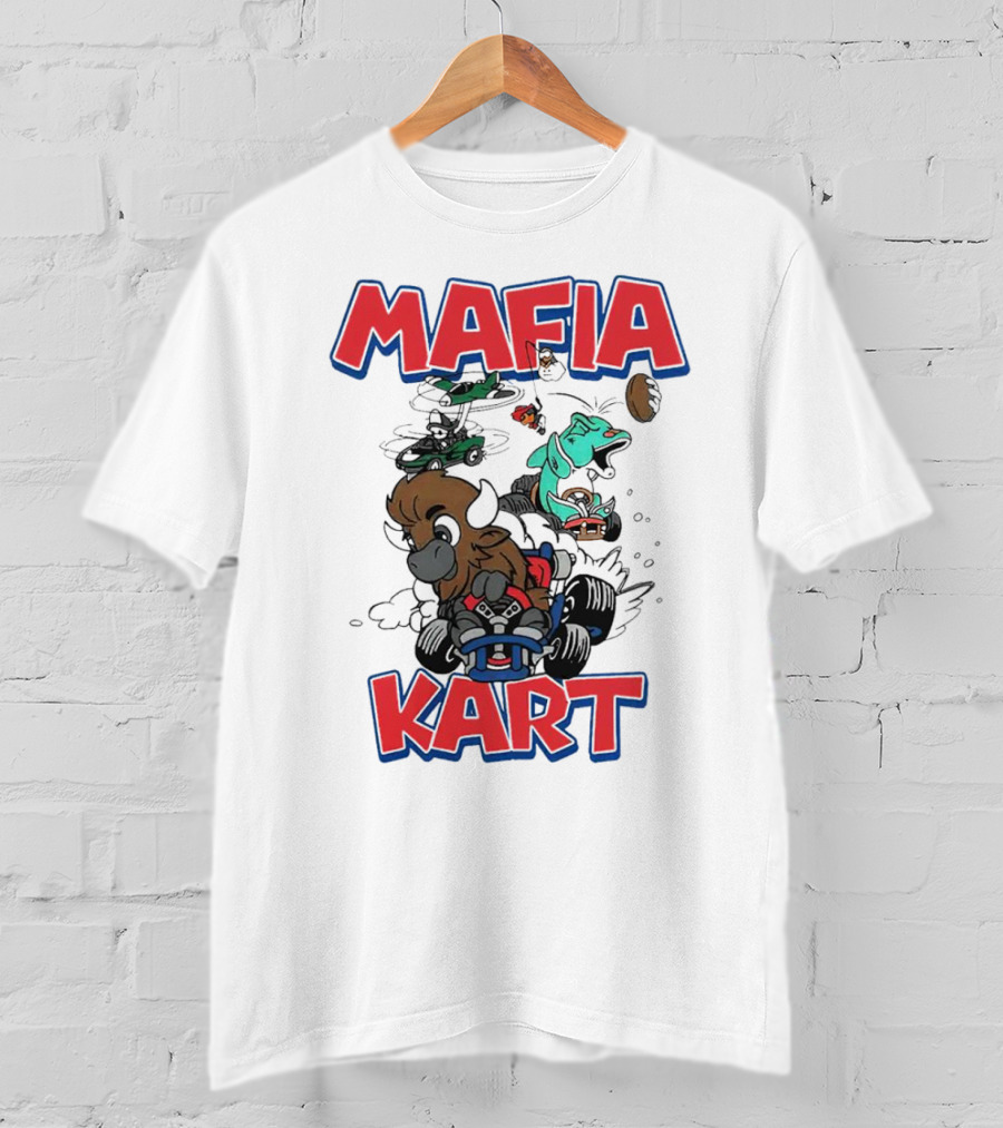 MAFIA KART Racing Animals In Action T-Shirt
