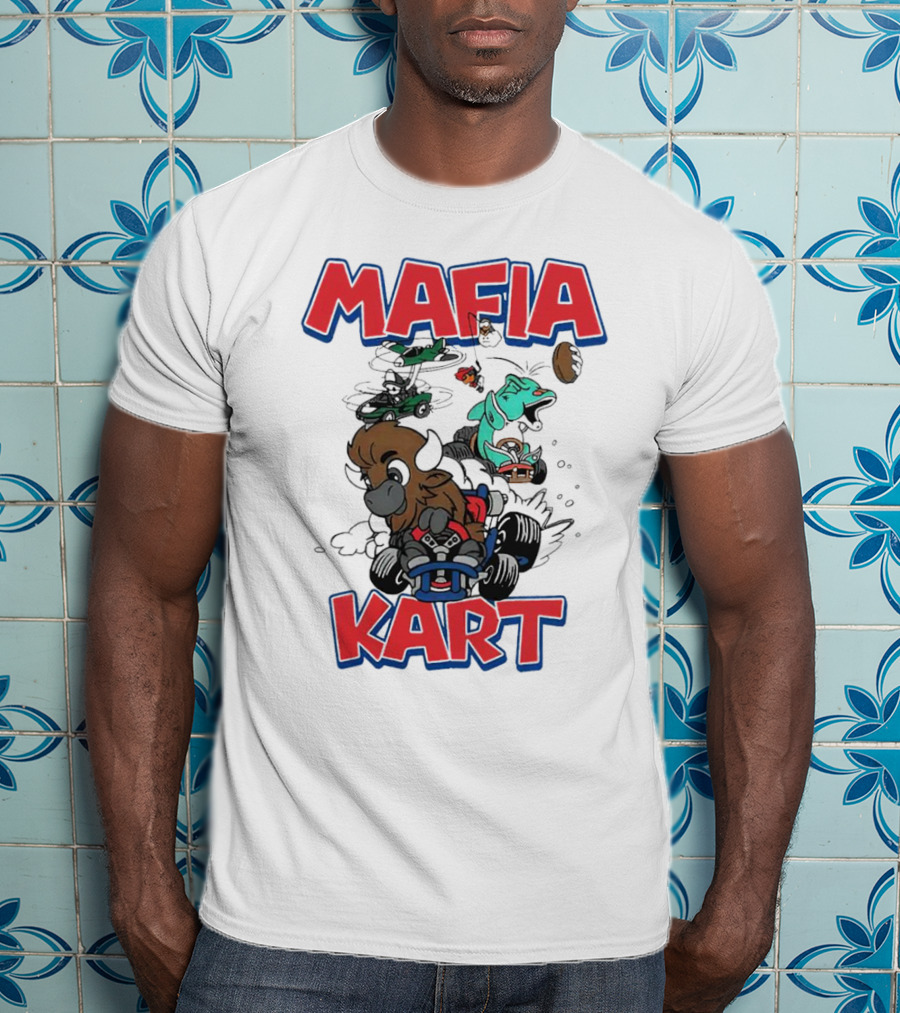 MAFIA KART Racing Animals In Action T-Shirt