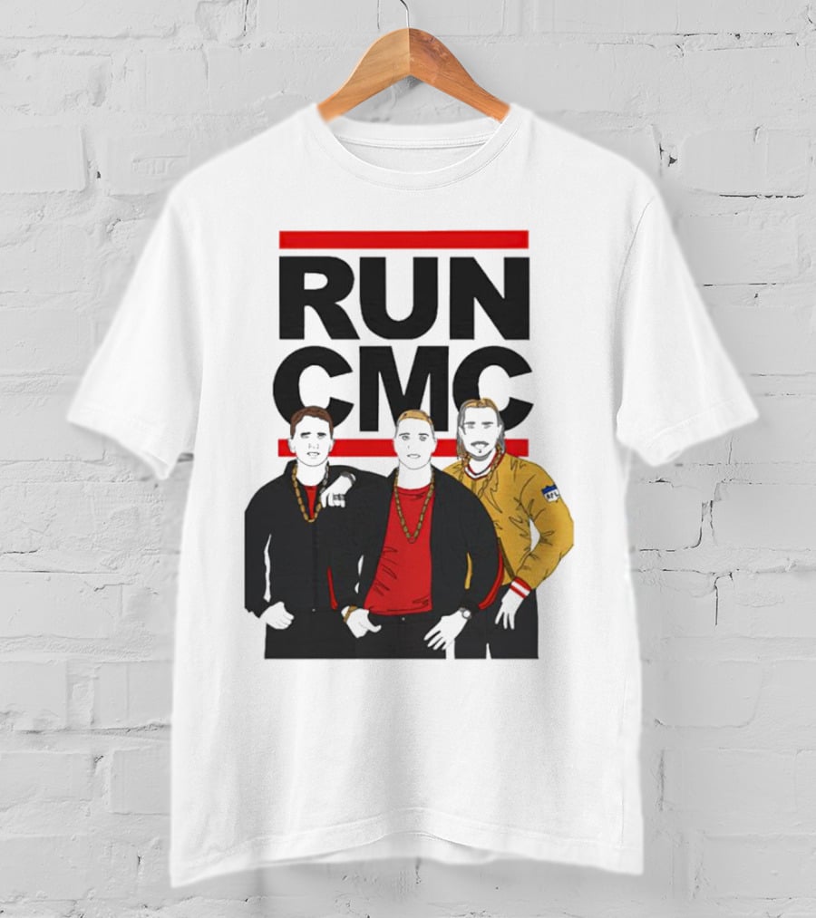RUN CMC Remake Retro Hip-Hop Style Trio T-Shirt
