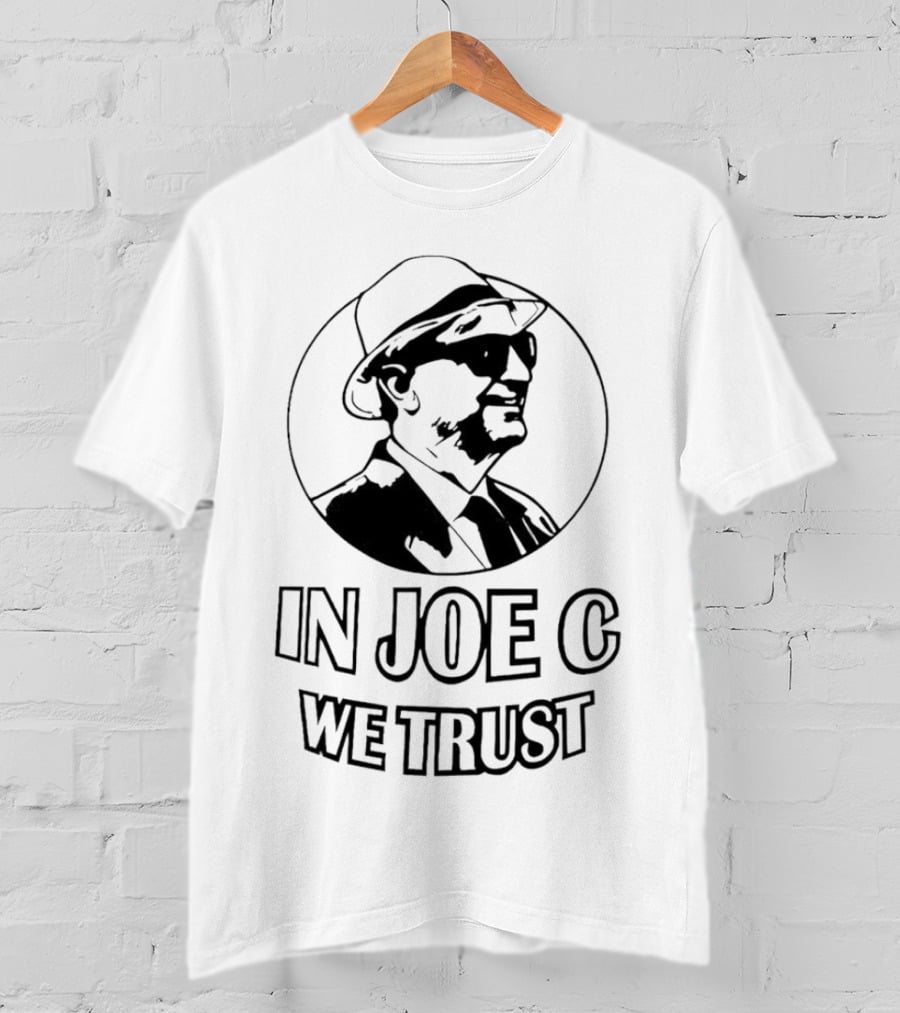 Joe Castiglione Jr In Joe C We Trust Circle Hat Sunglasses T-Shirt