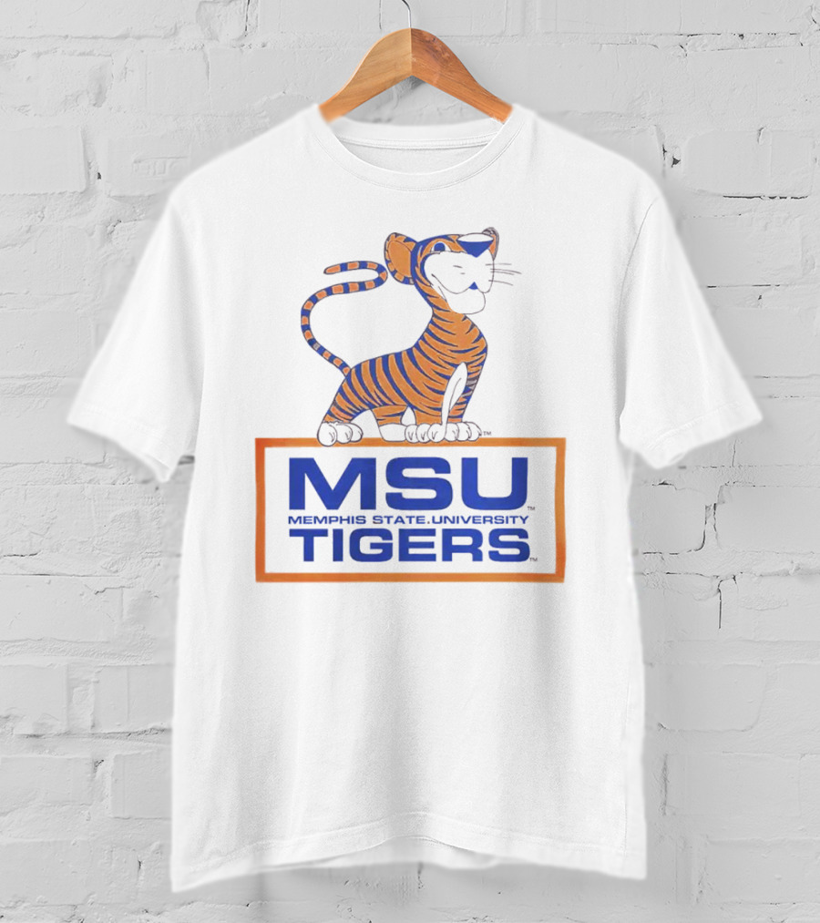 MSU Tigers Memphis State University Tiger T-Shirt