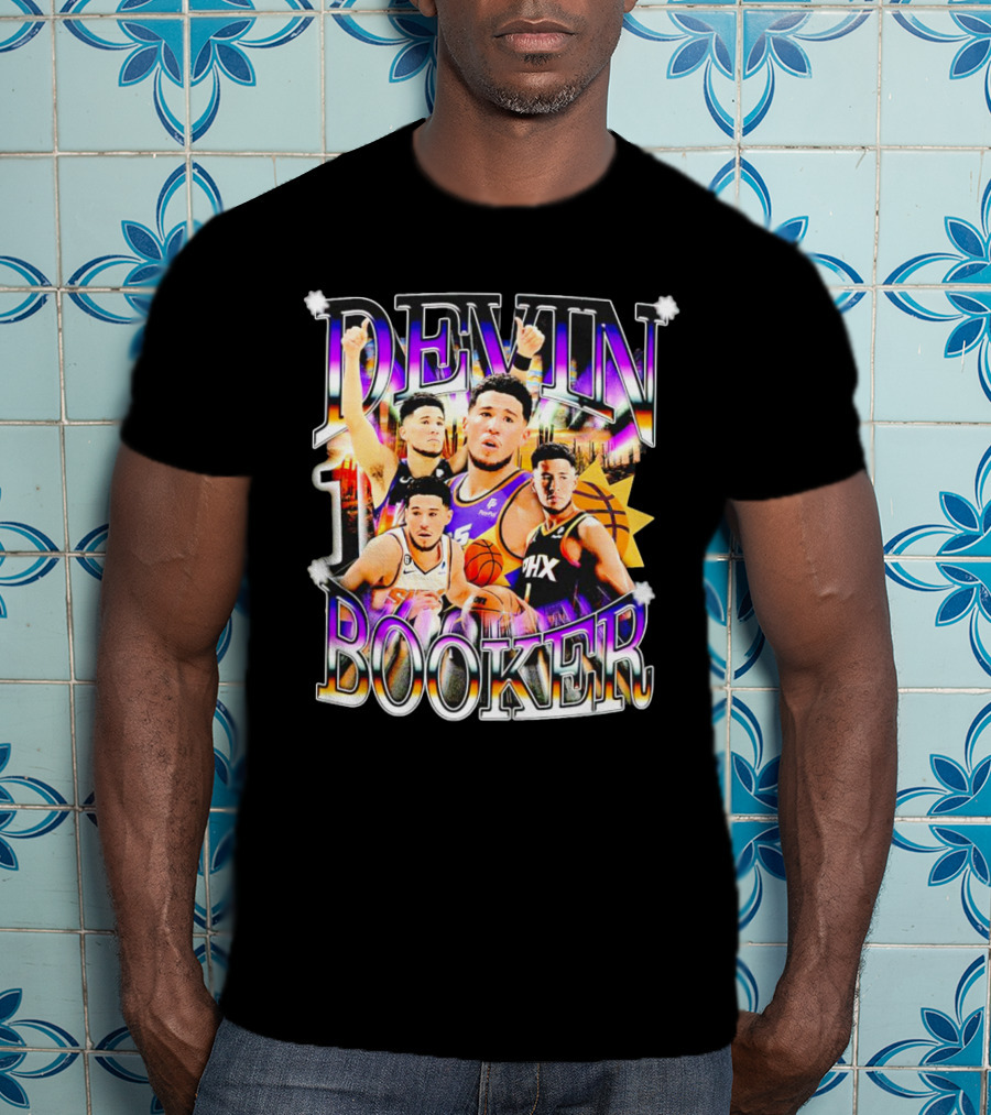 Devin Booker Phoenix Suns Vintage Desert Basketball T-Shirt